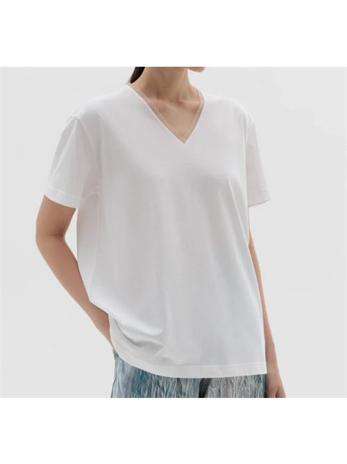T-SHIRT FABIANA FILIPPI | JED266F14321 BIANCO OTTICO